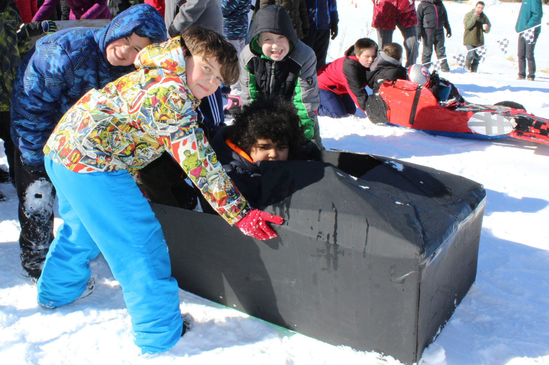 Scene Setter -- Spaulding Youth Center celebrates Winter Carnival